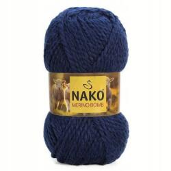 Nako Fonal Nako Merino Bomb 100g/120m vastag merinó gyapjú alpaka alpaca 12072 (MERINO BOMB 12072)