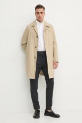 HUGO BOSS kabát férfi, bézs, átmeneti, oversize, 50540478 - bézs 52