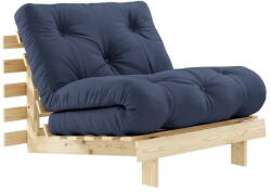 Karup Fotoliu variabil KARUP Design Roots Raw/Navy, albastru închis
