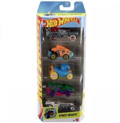 Mattel Hot Wheels: Street Beasts 5db-os járgány szett 1/64 - Mattel (1806/JBJ90) - innotechshop