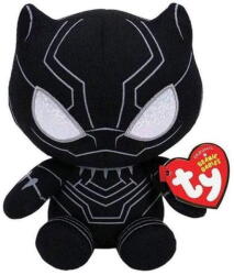 Ty Marvel Avengers Black Panther Soft Toy (15 cm) (41197) - pcone Papusa