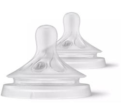 Philips Natural Response Etetőcumi Lassú Átfolyású Újszülött Kortól 2db (SCY963/02) (SCY963/02)