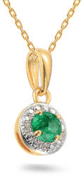 Heratis Forever Smaragd medál gyémántokkal Armonda IZBR586EMPHR