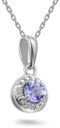 Heratis Forever Fehérarany medál tanzanittal és gyémántokkal 0, 010 ct Cianna IZBR586AP