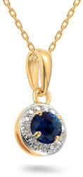 Heratis Forever Arany medál zafírral és gyémántokkal Armonda IZBR586ZP