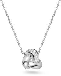 Heratis Forever Fehér arany nyaklánc gyémántokkal 0, 010 ct, csomó IZBR531A