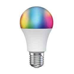 muvit Bec Smart Muvit iO MIOBULB008 E27 RGB & Alb - 8.5W, 800lm, 2700-6500K, Reglabil, Control App & Vocal, Alexa, Google, Timer (MIOBULB008)