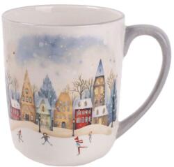 Yala Korcsolyázós karácsonyi nagyméretű kerámia bögre - 500 ml (Q172896)