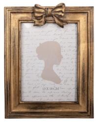 Clayre & Eef Antikolt arany színű masnis képkeret - szep-otthon - 8 740 Ft