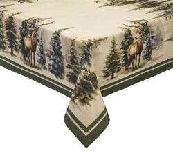 Nuvole di Stoffa Asztalterítő 140x240cm Bosco incantato, szarvas