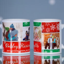 Fényképes karácsonyi bögre