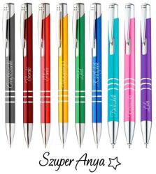 Ajándékgyár Gravírozott golyóstoll Szuper anya rózsaszín (GGT15)