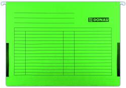 DONAU Dosar suspendabil cu burduf si eticheta , bagheta metalica, 5 buc/set, DONAU - verde (DN-7420905-06-SET) - officeclass