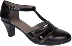 Ciucaleti LUX Pantofi eleganti dama din piele naturala cu toc 6.5cm NA173NPL, marimea 40