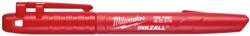 Milwaukee Jelölő filctoll alkoholos, hegyes 1 mm Milwaukee INKZALL - PIROS (48223170)