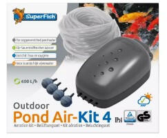 SuperFish | POND AIR KIT 4 | Tólevegőztető készlet 4