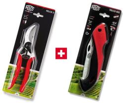 FELCO Extra csomag: FELCO 2 metszőolló + FELCO 602 összecsukható ágfűrész