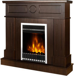 Art Flame Ambasador dark walnut &Gala silver 1000x1048x300 mm