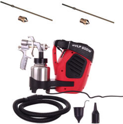 Technic Unitate de vopsire HVLP electrică 600W TC Technic LL-015A cu duze de 1, 5 mm, 1, 8 mm, 2, 5 mm și rezervor de 1 litru (TF2-100136)