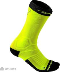 Dynafit Ultra Cushion zokni, neon sárga (EU 35-38)