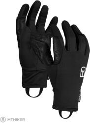 ORTOVOX Fleece Light kesztyű, black raven (S)