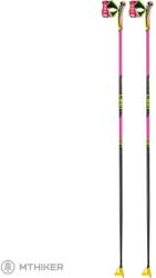 LEKI PRC 750 pálcika, neon rózsaszín/neon sárga/fekete (140 cm)