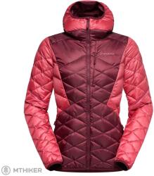 La Sportiva PINNACLE DOWN női kabát, vörösfa/rózsaszínbab (S)