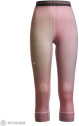 ORTOVOX 185 Rock'N'Wool Print női alsónadrág, aop dawn rose (S)