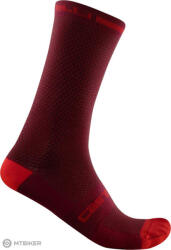 Castelli SUPERLEGGERA T 18 zokni, bordó (XXL (EU 44-47))