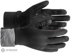 Craft Essence Hybrid kesztyű, fekete/ezüst (L)