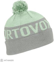 ORTOVOX Bobble Knit sapka, zöld sav (Onesize)