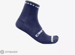 Castelli ROSSO CORSA PRO 9 zokni, belga kék (XXL)