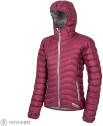 OCÚN TSUNAMI ECO női kabát, rózsaszín bordó/ezüst falikar (L)