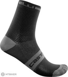 Castelli SUPERLEGGERA T 12 zokni, fekete (LX (EU 40-43))
