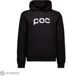 POC kapucnis pulóver, uránfekete/hidrogénfehér (MED)