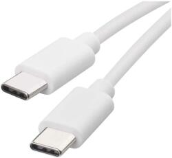 EMOS SM7027W USB-C 2.0 / USB-C 2.0, 1 m, fehér töltő- és adatkábel (SM7027W) - pcx