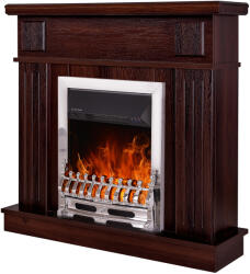 Art Flame Marina walnut &Galileo silver 997x1034x270 mm