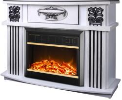 Art Flame Roma Mini White & Mars 1200x974x318 mm