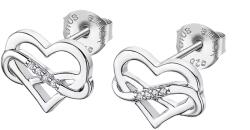 Lotus Silver Romantici cercei din argintInimă cu infinitMoments LP3307-4/1
