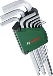 Bosch Kéziszerszámok 9 részes hatszögkulcskészlet 1600A032V1 (1600A032V1)