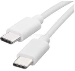 EMOS SM7027W USB-C 2.0 / USB-C 2.0, 1 m, töltő- és adatkábel (fehér) (EMOS_SM7027W) (EMOS_SM7027W)