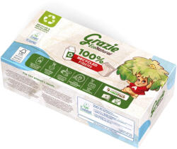 Lucart GRAZIE NATURAL Kozmetikai kendő 3 rétegű recy 80 lap/doboz (DA503XSZAD841162)