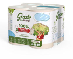 Lucart GRAZIE NATURAL háztartási toalettpapír 2 rétegű, 8 tekercses (DA503XSZAD811857)
