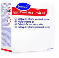 Soft Care Med alkoholtartalmú kézfertőtlenítő gél 800ml (6db/karton) (DA503XSZHT100980212)