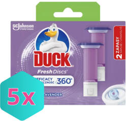 DUCK wc öblítő korong UTÁNTÖLTŐ, Levendula 2X36ml/csg KARTON - 5 db (DA503XSZWYK5000204338980)