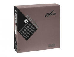 INFIBRA Szalvéta 33x33cm csokoládébarna 2 réteg 50 lap/csomag (DA503XSZADI0496)