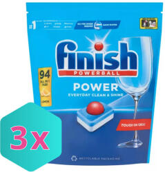 Finish Power mosogatótabletta 94db-os lemon KARTON - 3 db (DA503XSZWYK5997321736297)