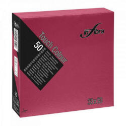 INFIBRA Szalvéta 33x33cm bordó 2 réteg 50 lap/csomag (DA503XSZADI0306)