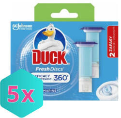 DUCK wc öblítő korong UTÁNTÖLTŐ, Marine 2X36ml/cs KARTON - 5 db (DA503XSZWYK5000204338959)