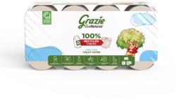 Lucart GRAZIE NATURAL háztartási toalettpapír 3 rétegű, 8 tekercses (DA503XSZAD811E15)